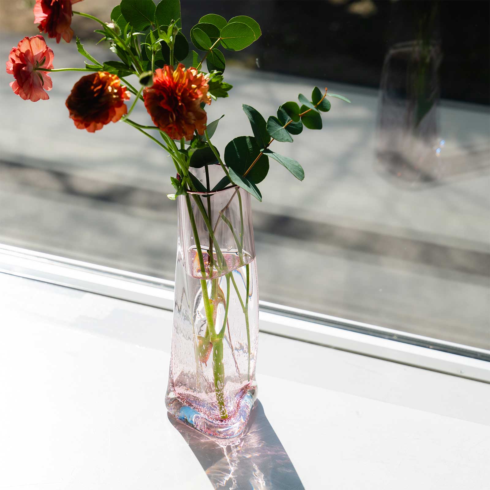 TEAR - Vase Wine Red
