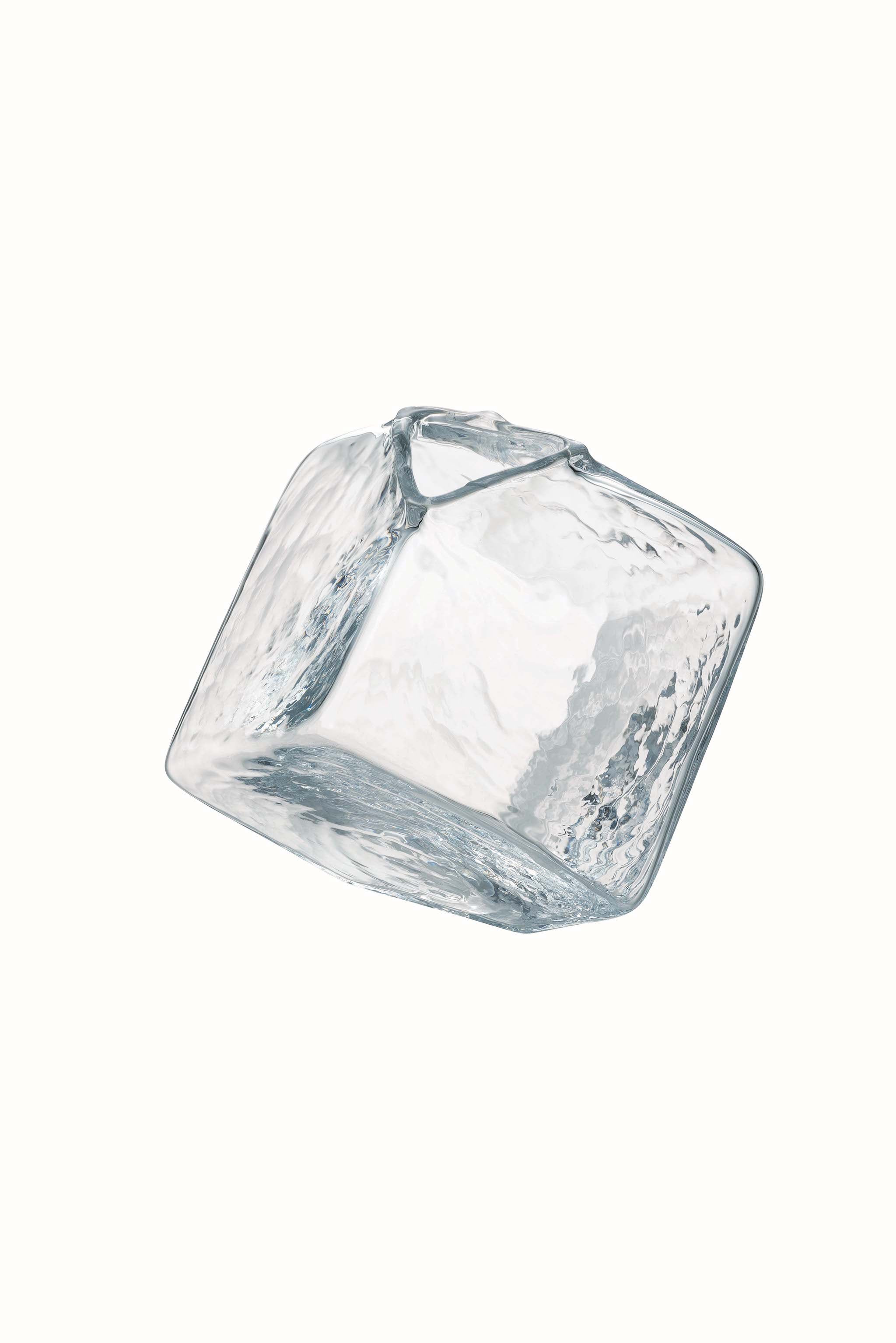 CUBO - Vase, Clear