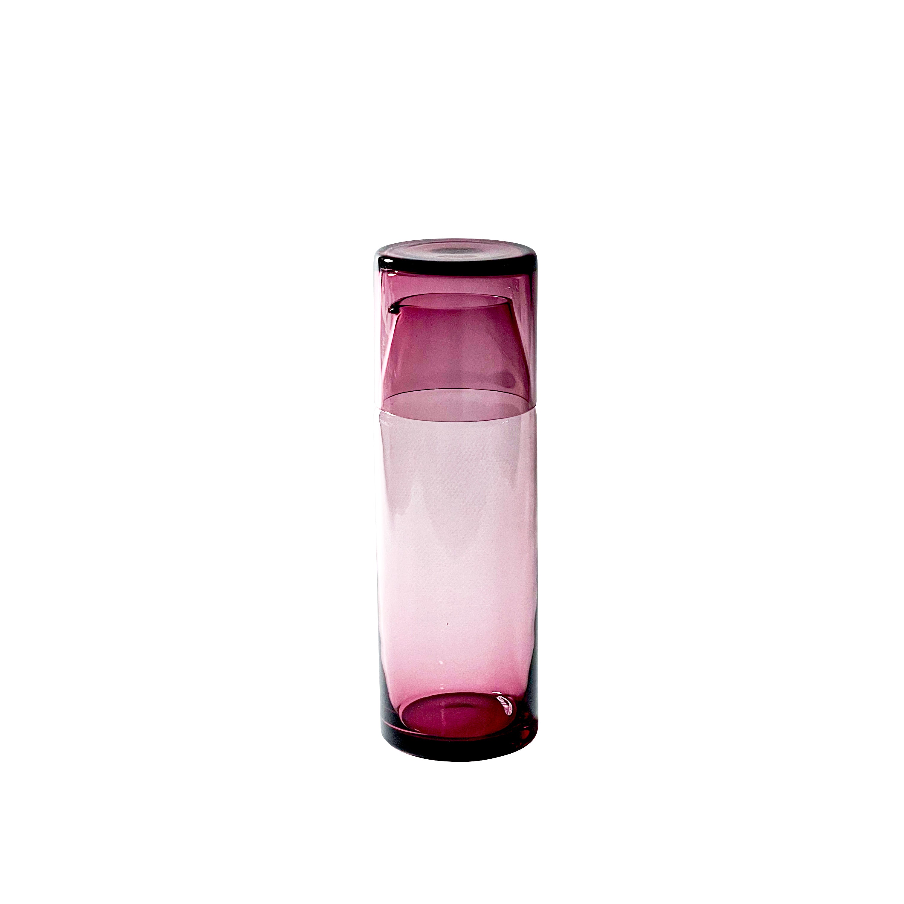 NIGHT CARAFE Small 12.2oz - Wine Red