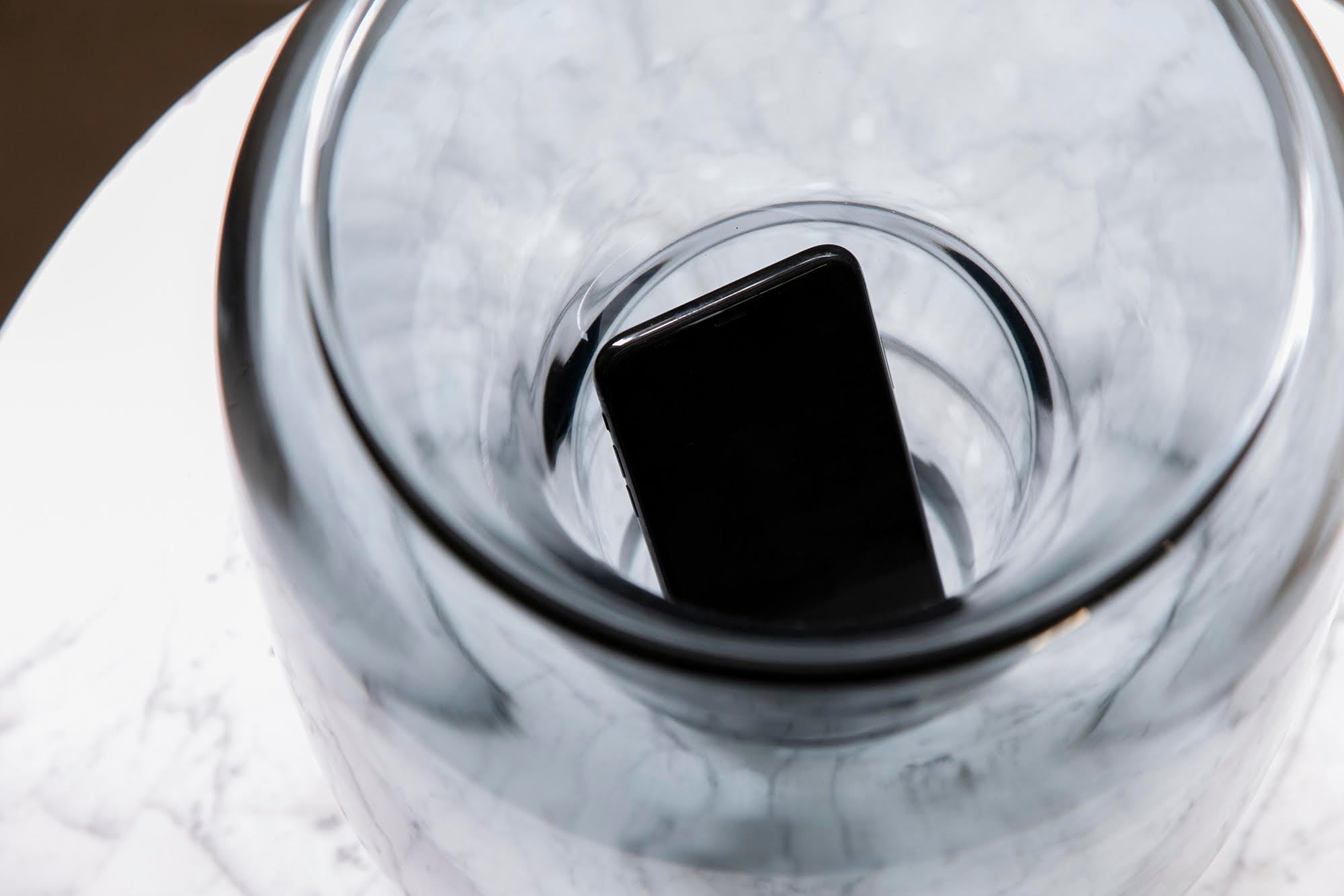 EXPONENTIAL - Glass Speaker Clear