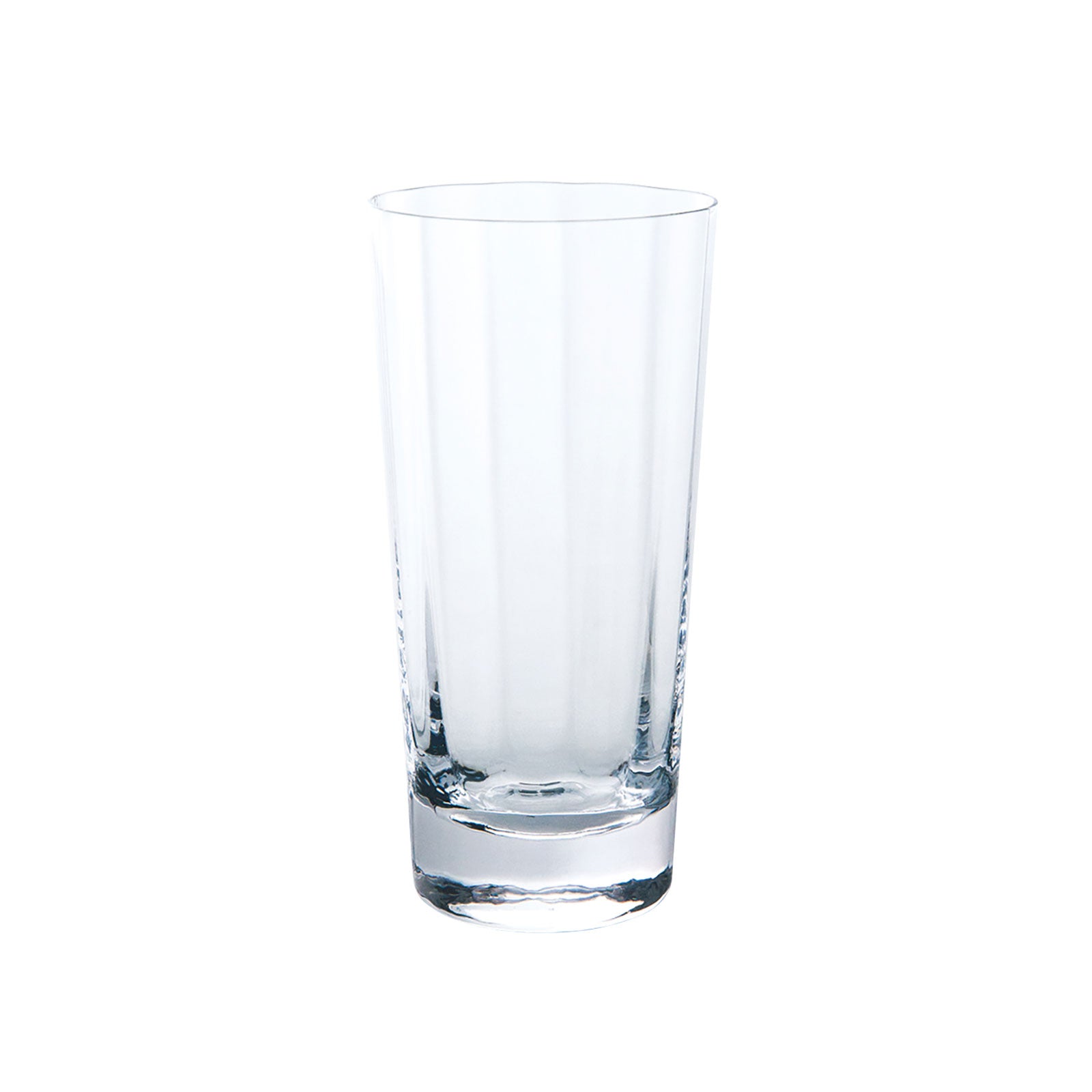KIRAMEKI (VERTICAL 12 LINES), TALL - Clear, 11.8oz