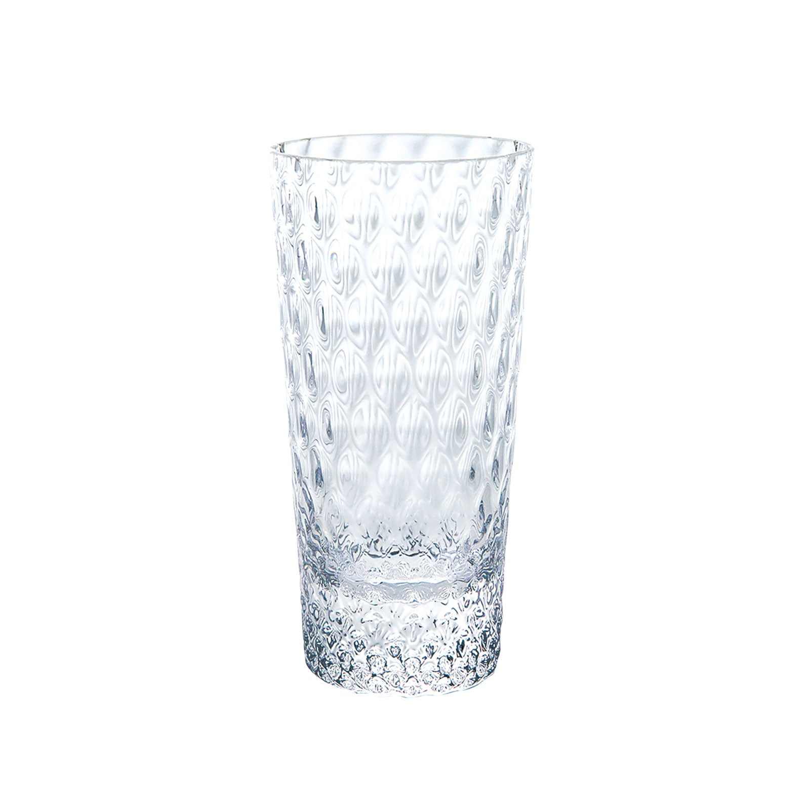KIRAMEKI (GRID), TALL - Clear, 11.8oz
