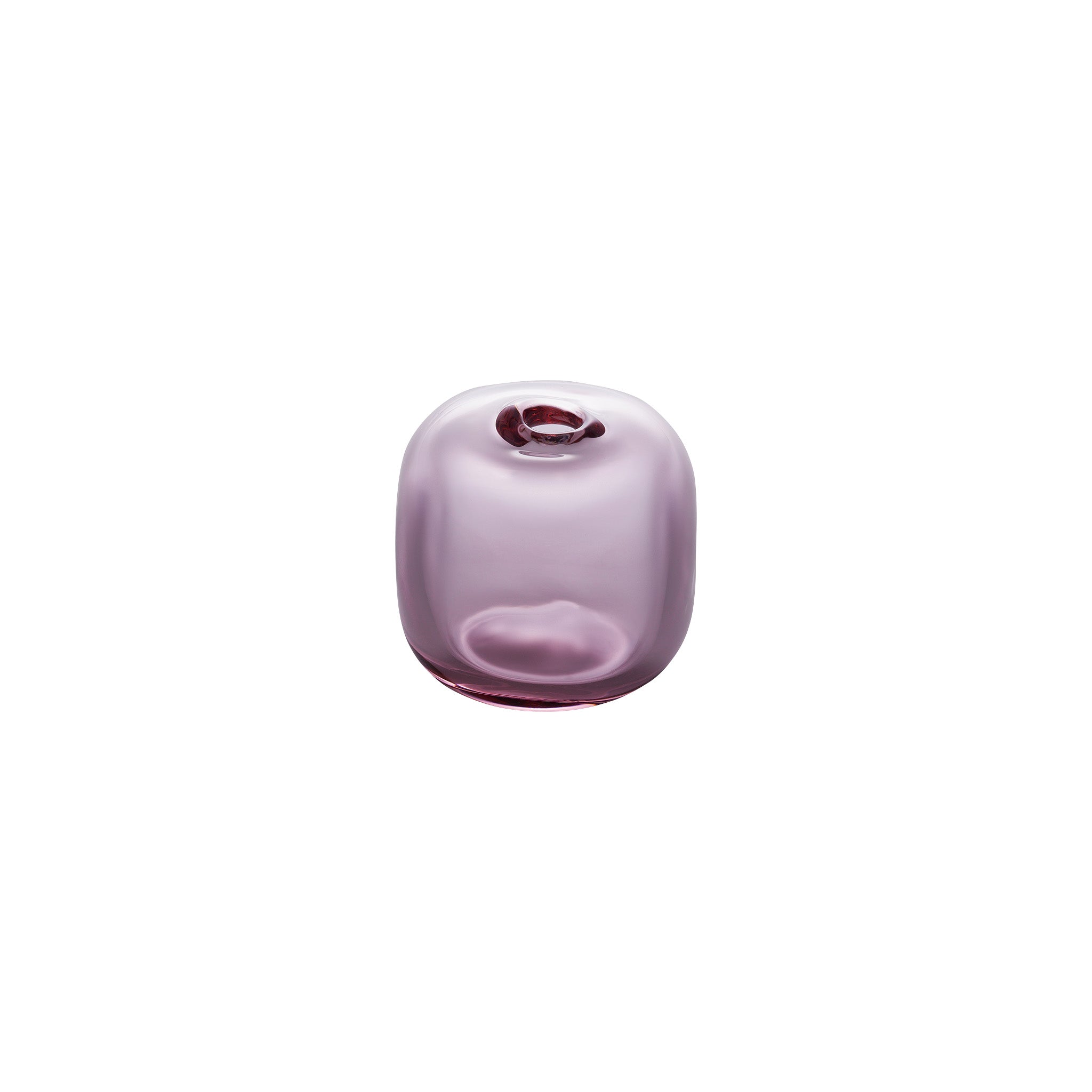 MINI VASE - Cube Riverstone Vase, Violet