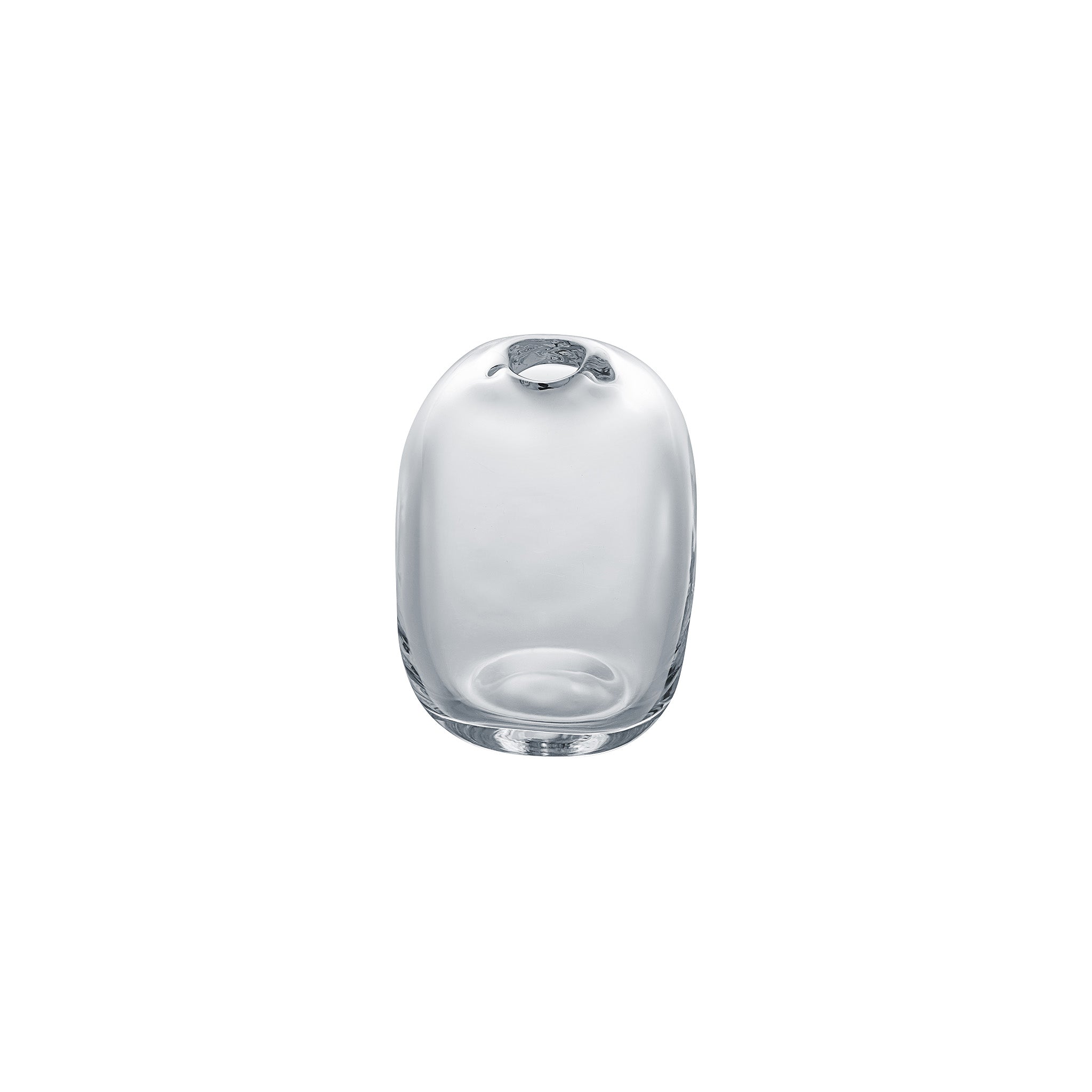 MINI VASE - Tall Rect.Stone Vase, Clear