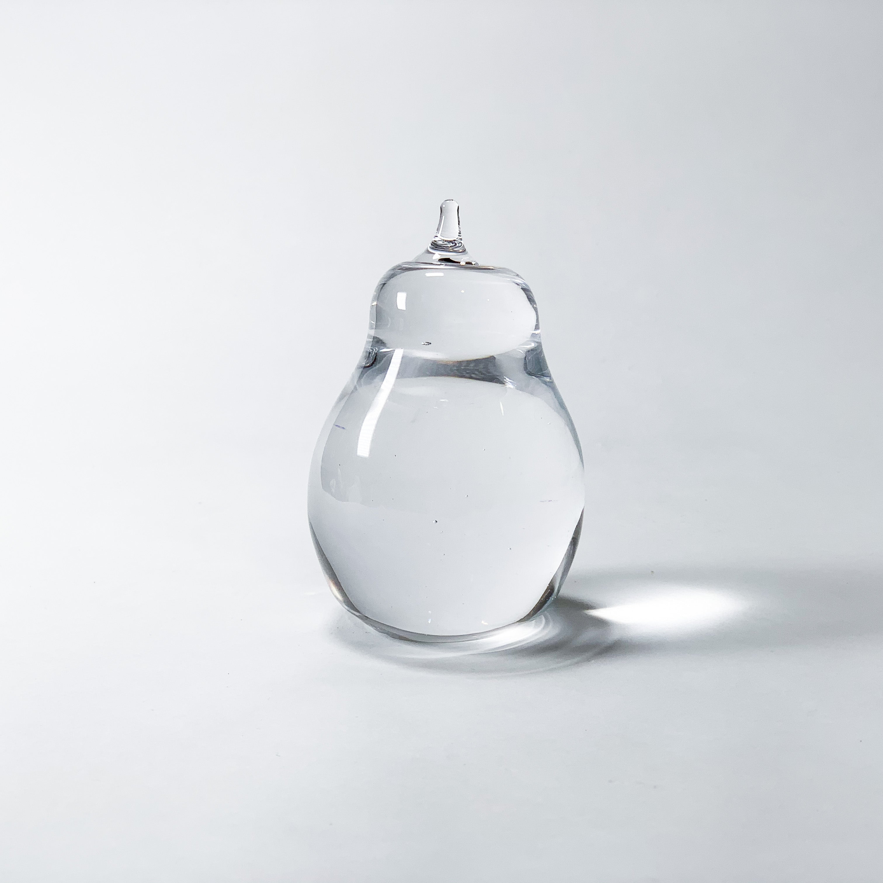 ORNAMENT - Pear Clear, 2.7inch