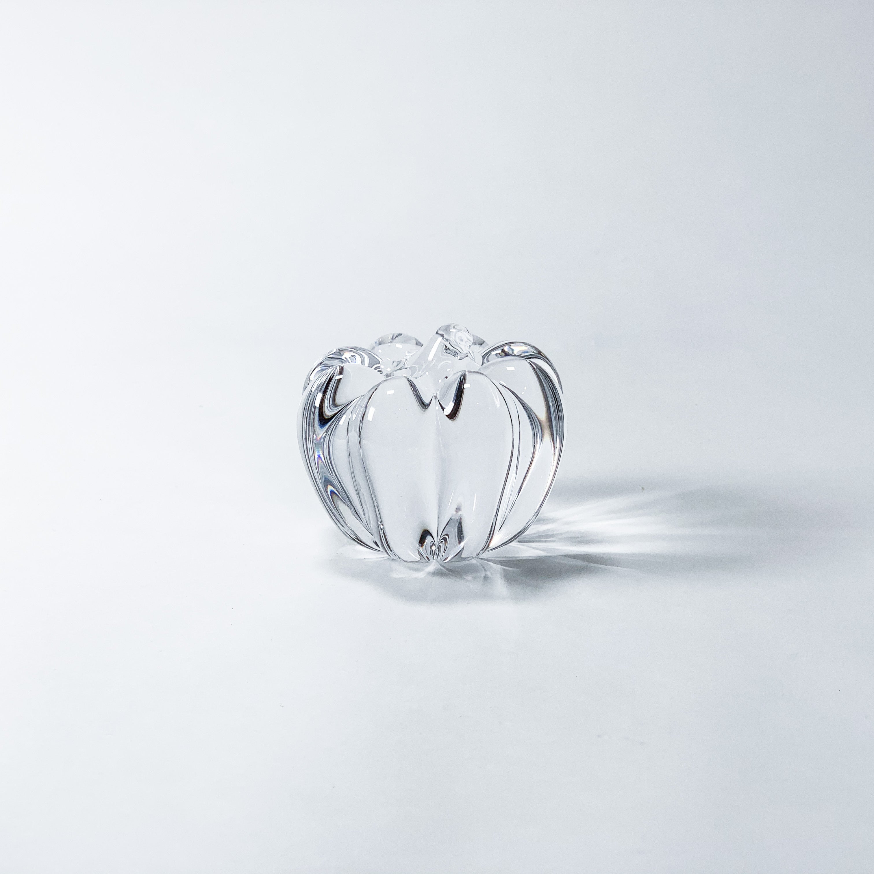 ORNAMENT - Pumpkin Clear, 2.6inch