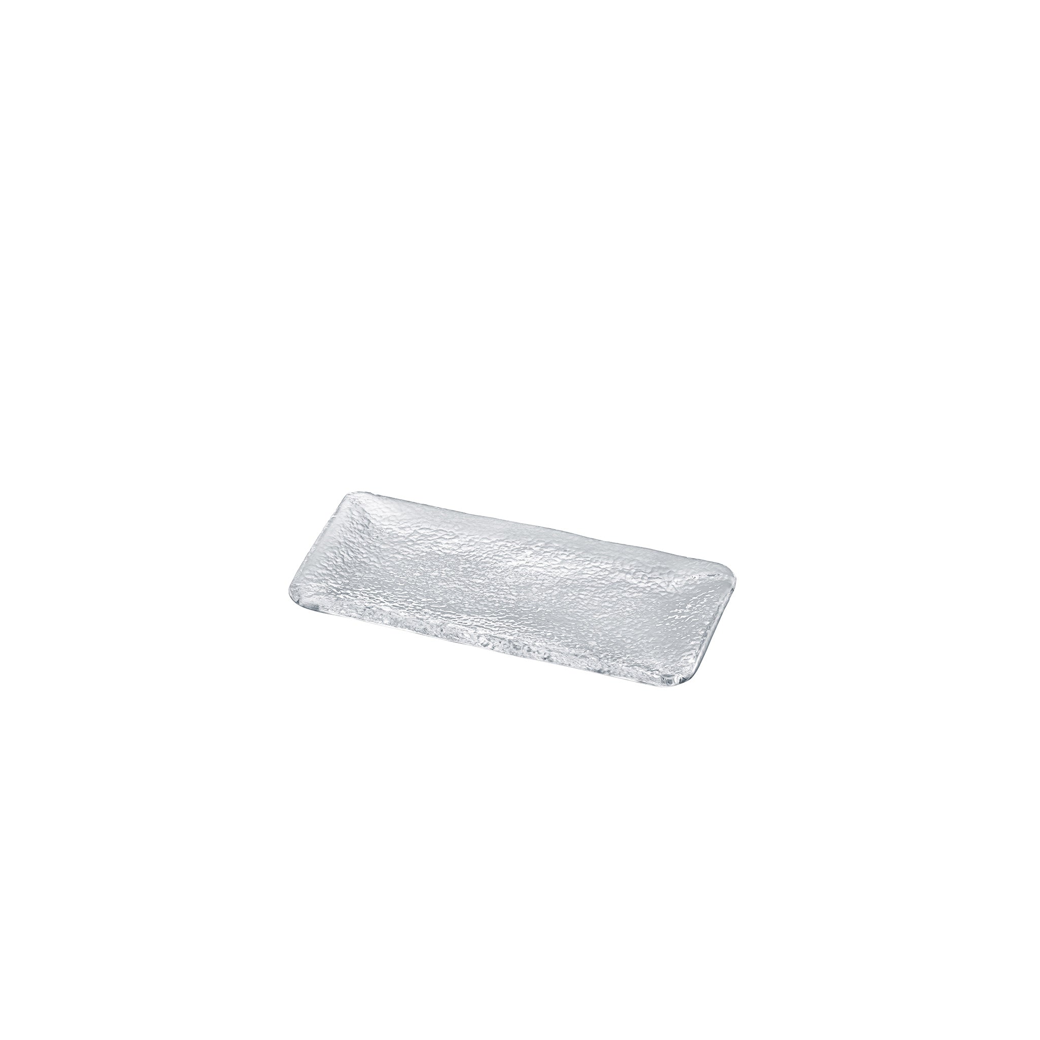 SUKIYA - Rectangular Plate Clear, 7.1inch