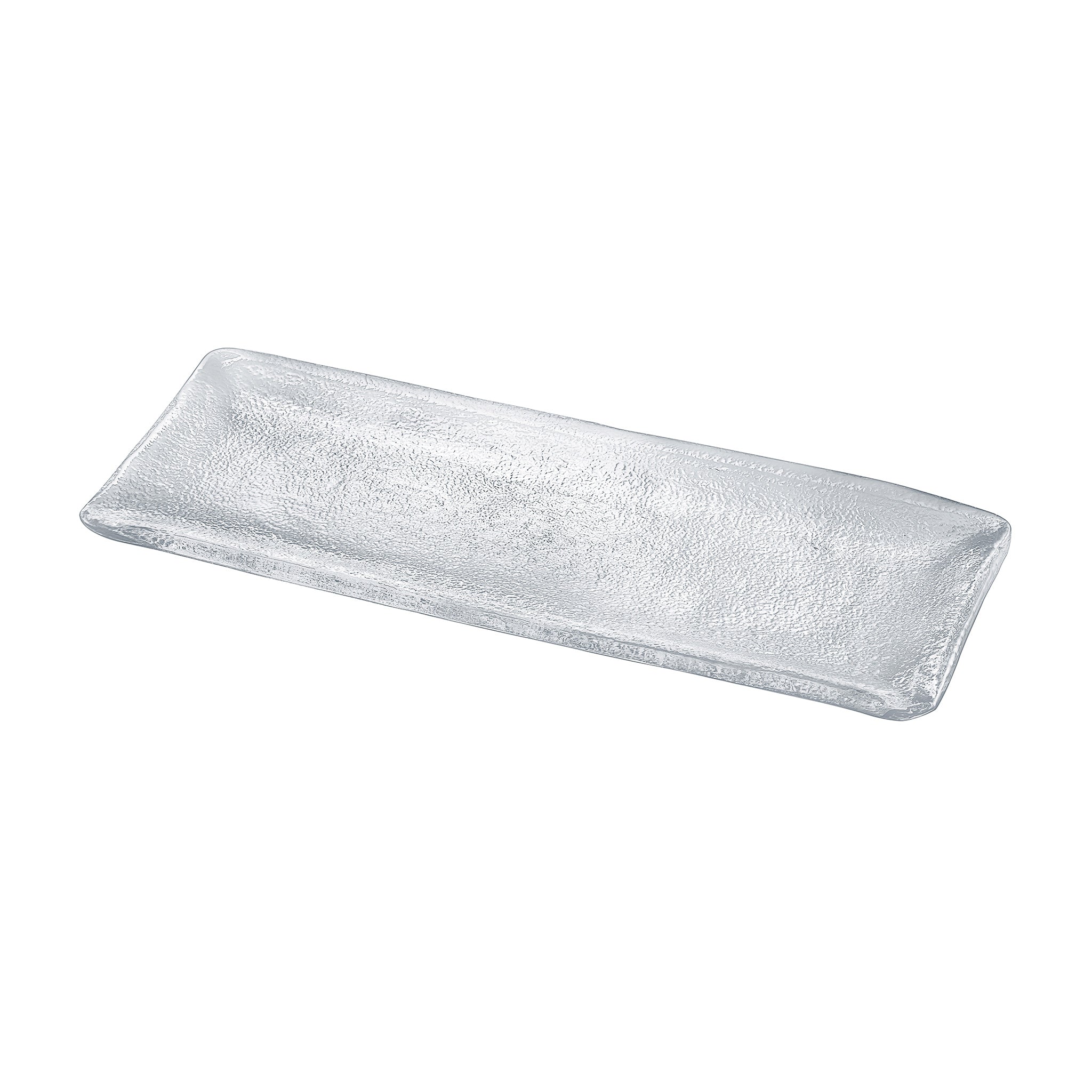 SUKIYA - Rectangular Plate Clear, 14.6inch