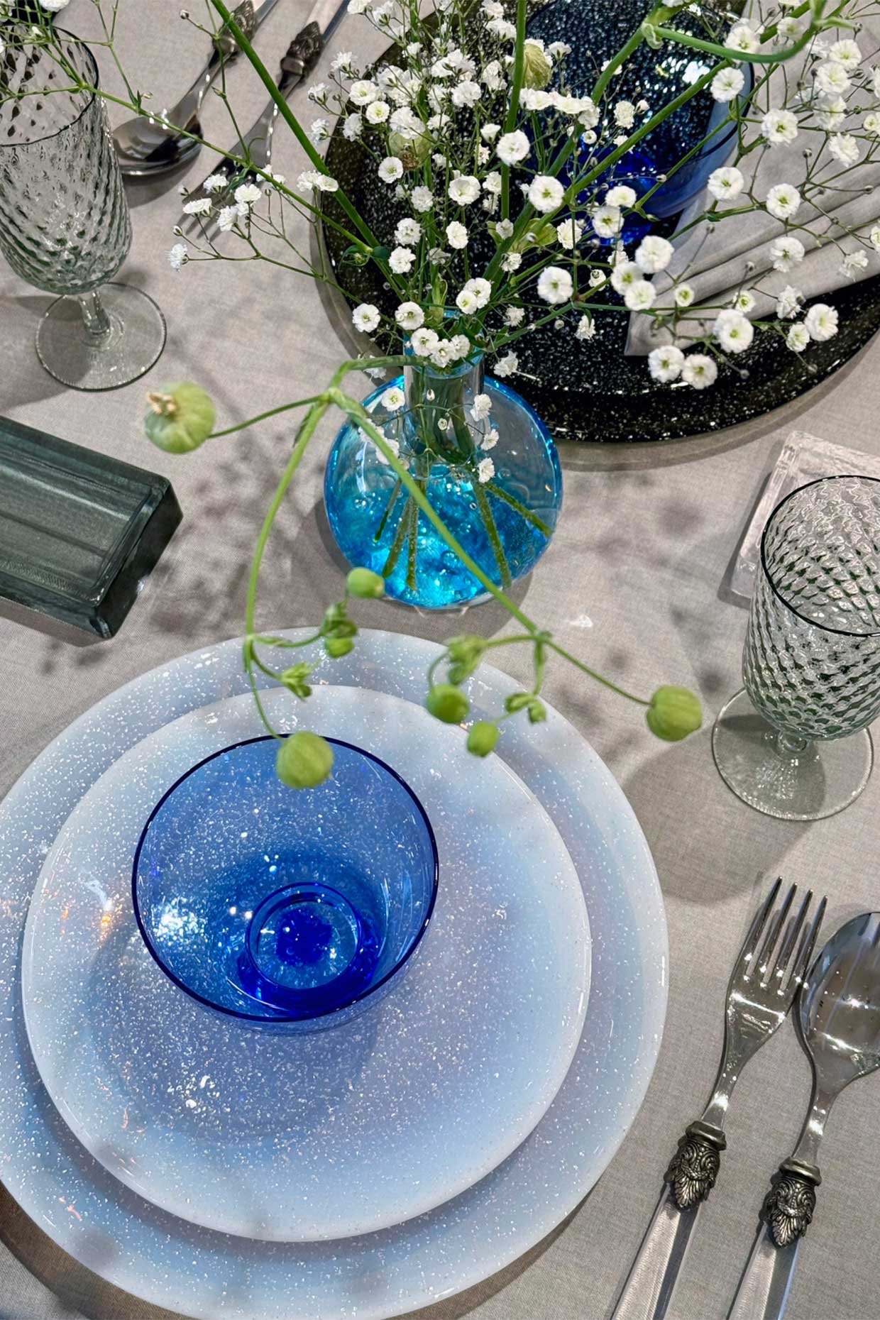 [NEW] CORIN - Plate Opalescent, 11inch (L)