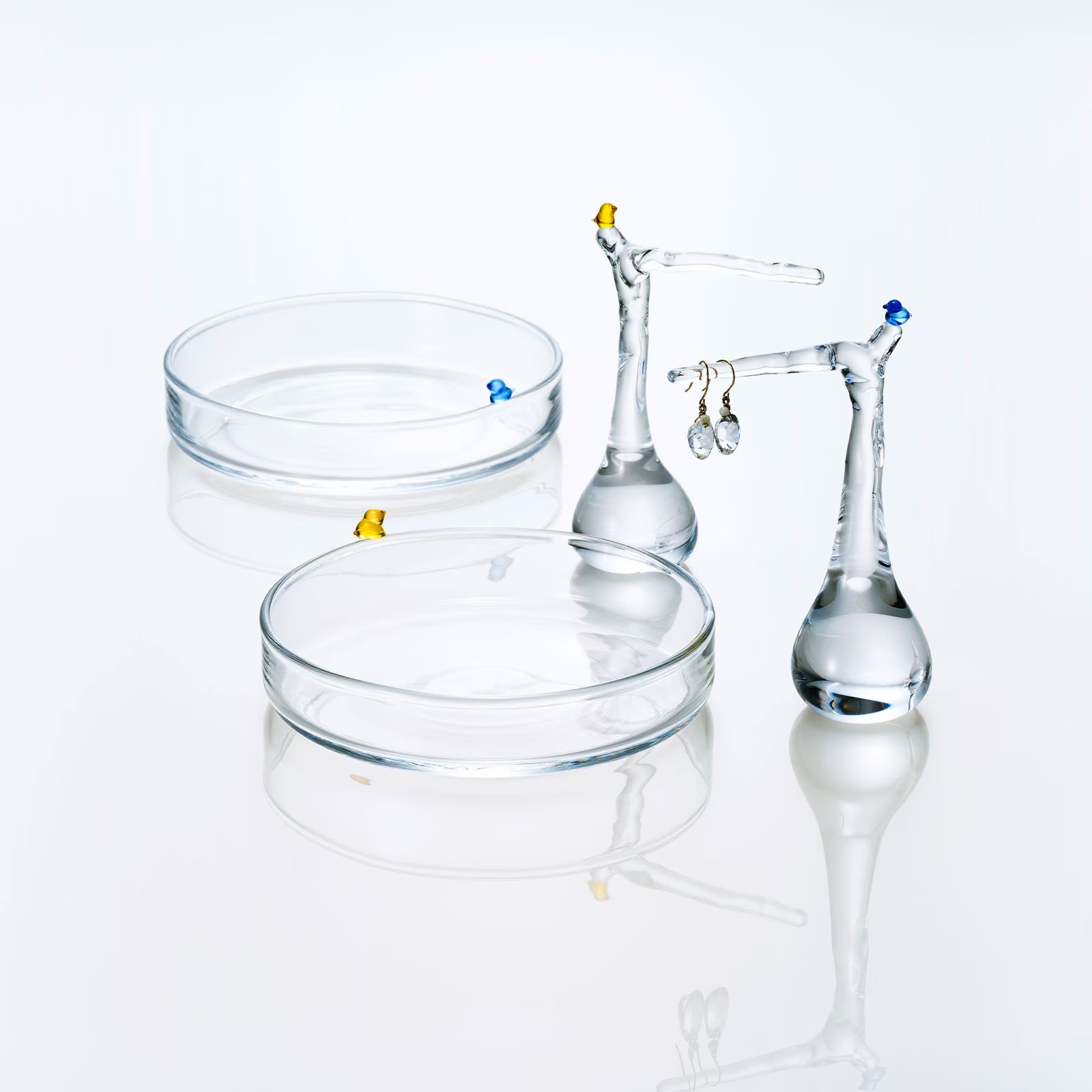 [NEW] CHIISANA TORI - Tray, Cobalt Blue