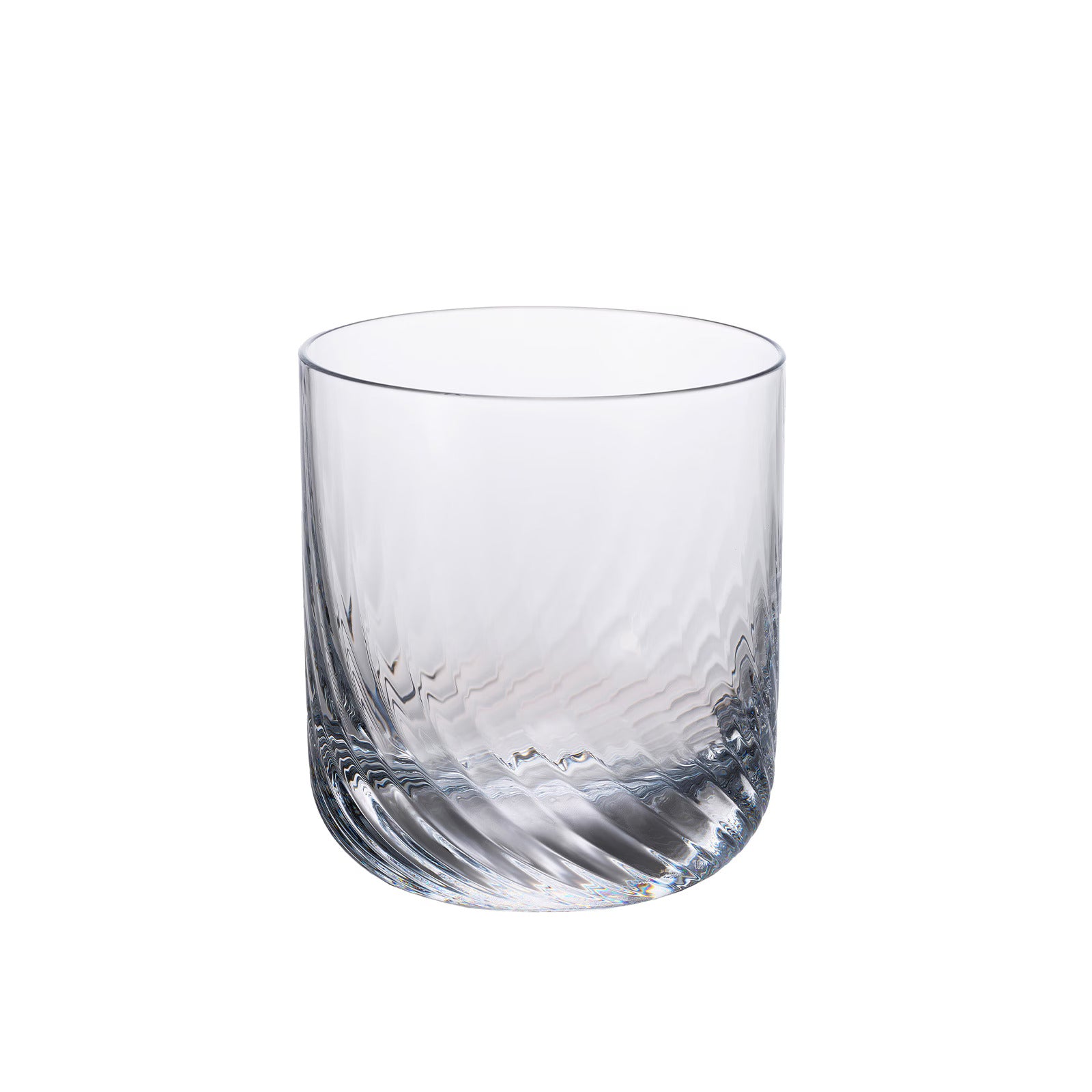 [NEW] MIZU WATER GLASS - Diagonal Lines Clear, 12.2oz