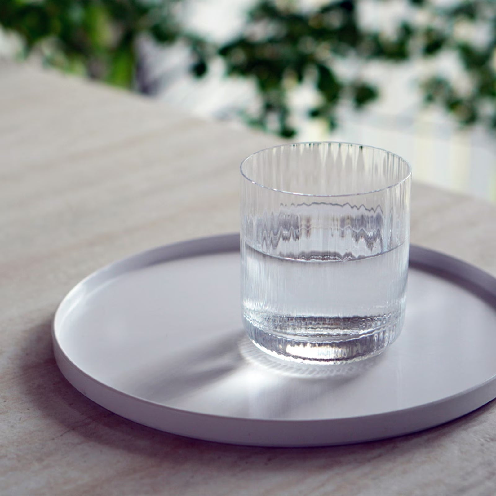[NEW] MIZU WATER GLASS - Vertical Lines Clear, 12.2oz