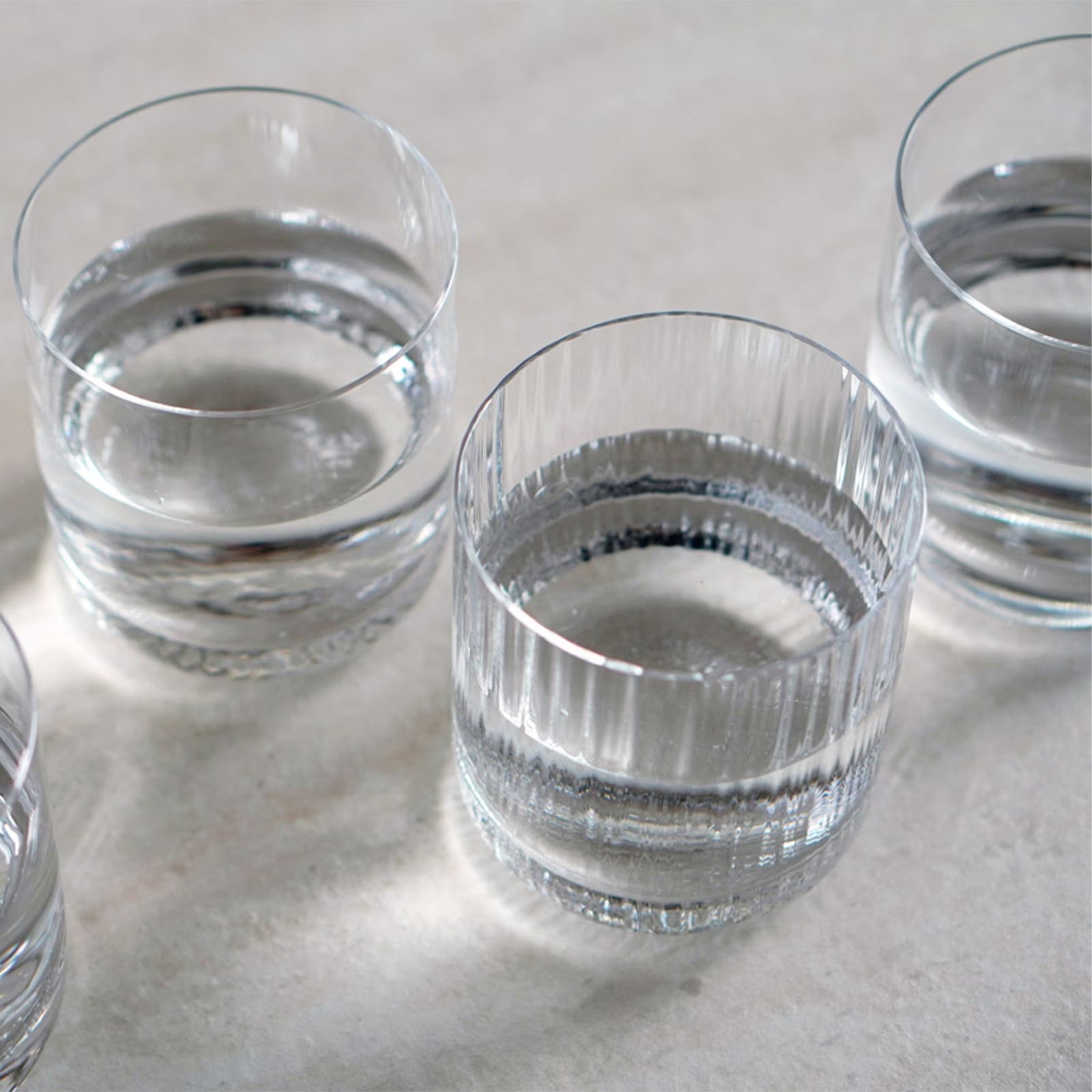 [NEW] MIZU WATER GLASS - Short Lines Clear, 12.2oz