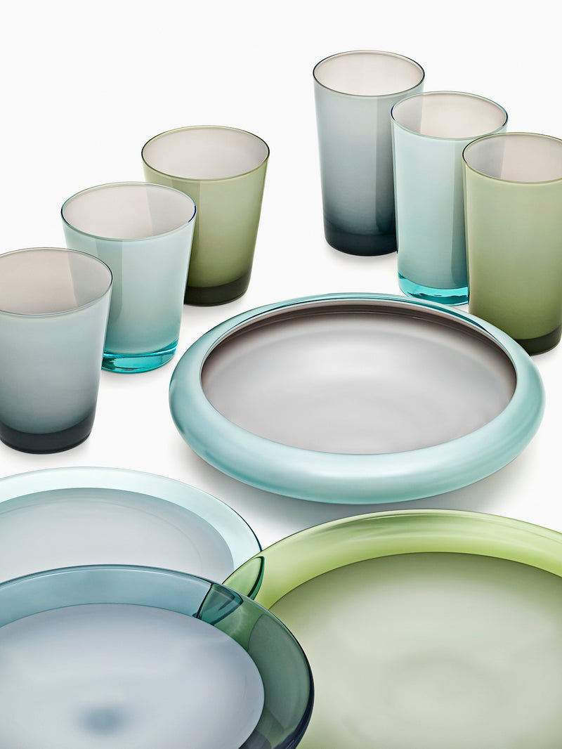 GRAY COLOR - Plate Blue Gray, 9inch
