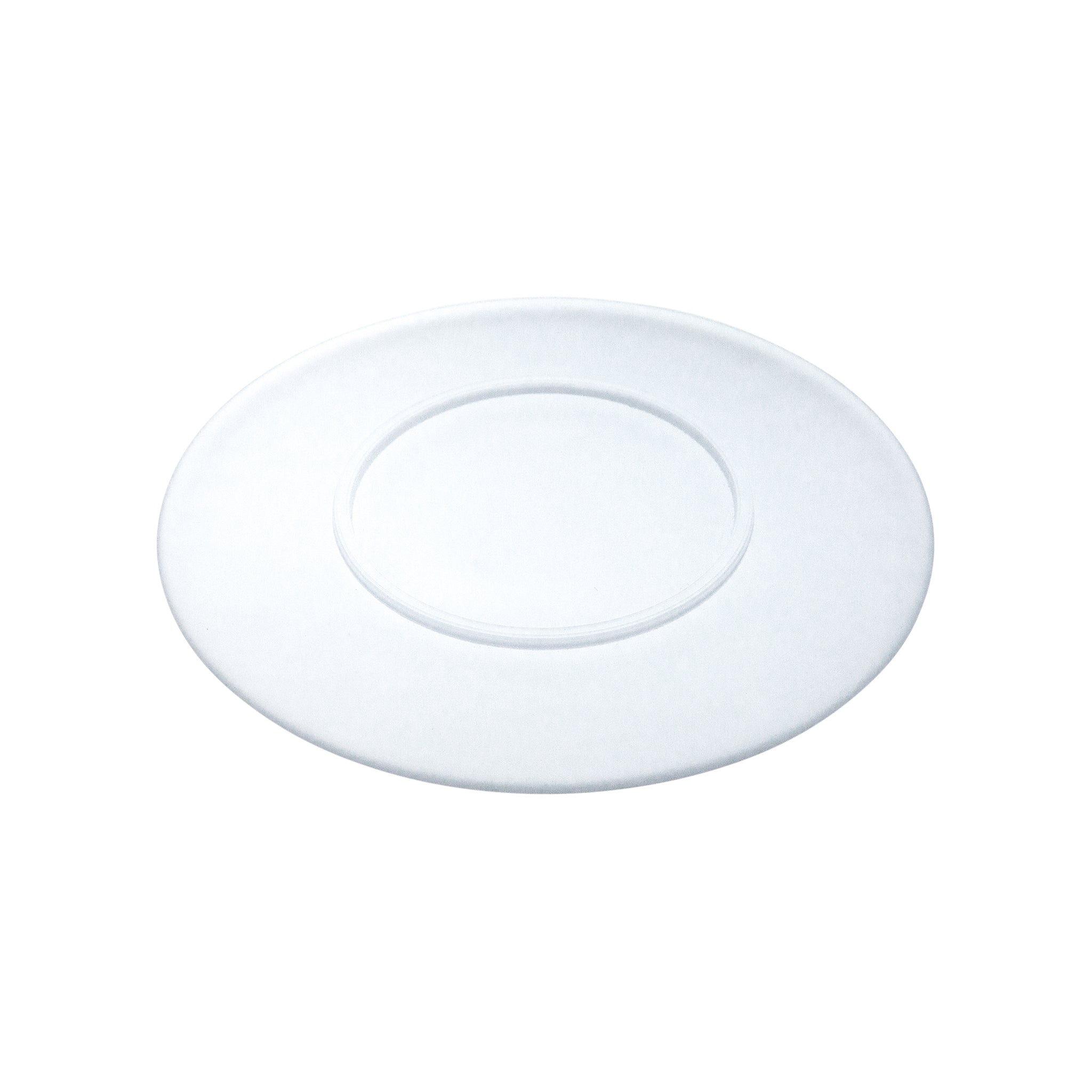 ANGE - 3DOME Plate Clear Frosted, 10.6 inch