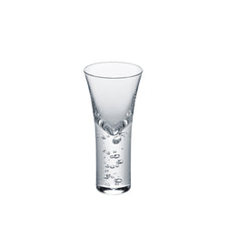 3 TYPE OF BUBBLES - Sake Glass Clear, 1.7oz