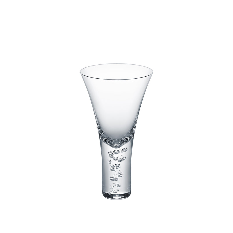 3 TYPE OF BUBBLES - Cocktail Glass Clear, 8.5oz