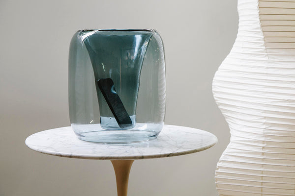 EXPONENTIAL - Glass Speaker Indigo