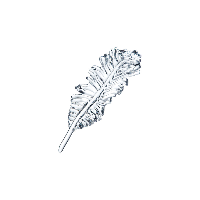 ORNAMENT - Feather Clear, 4.7inch