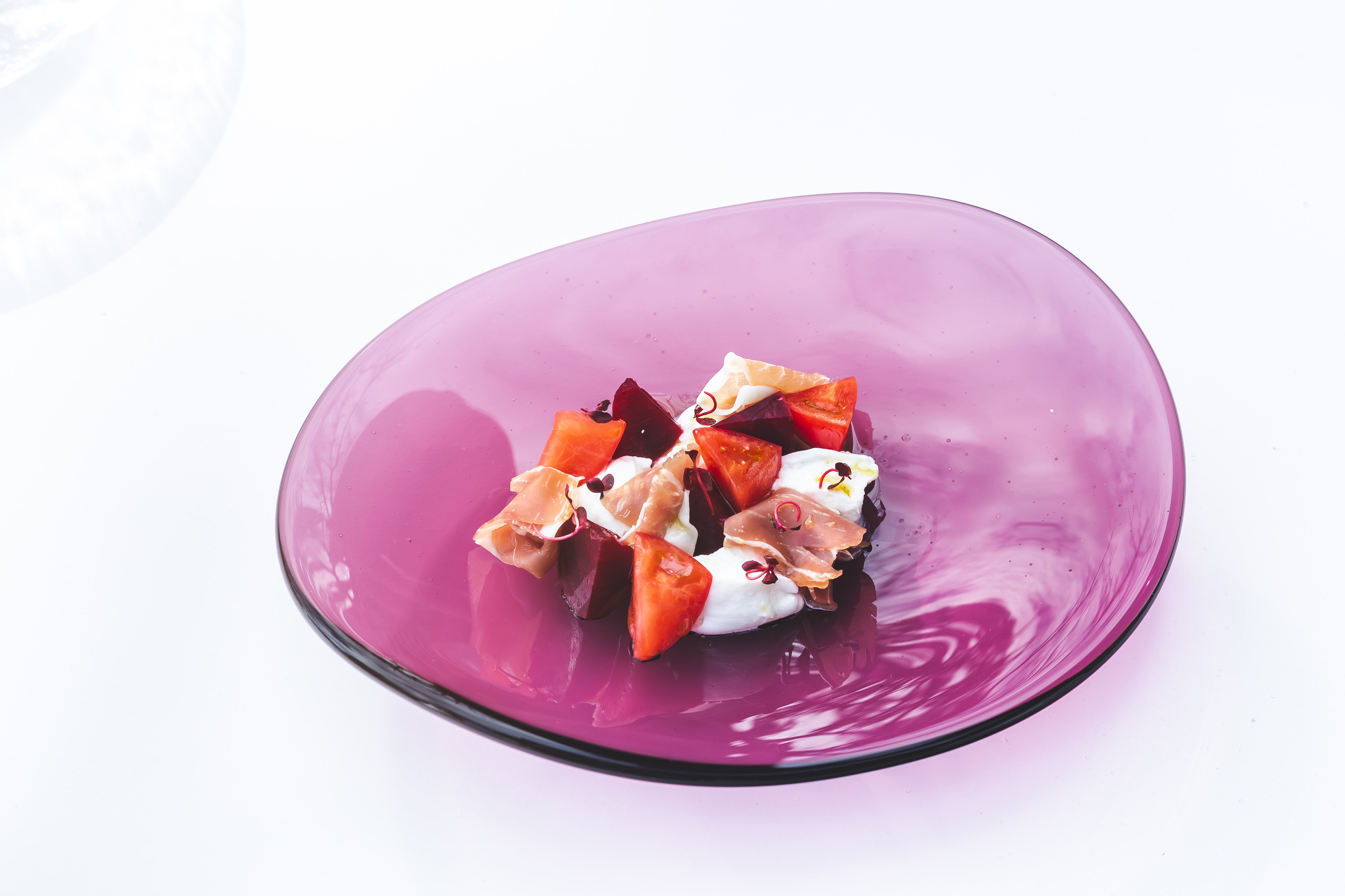 TUTTI - Plate Wine Red, 10.6inch