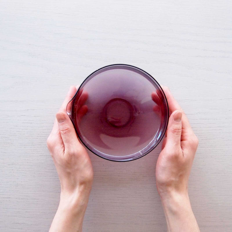 KATAKUCHI - Bowl Wine Red, 5 inch