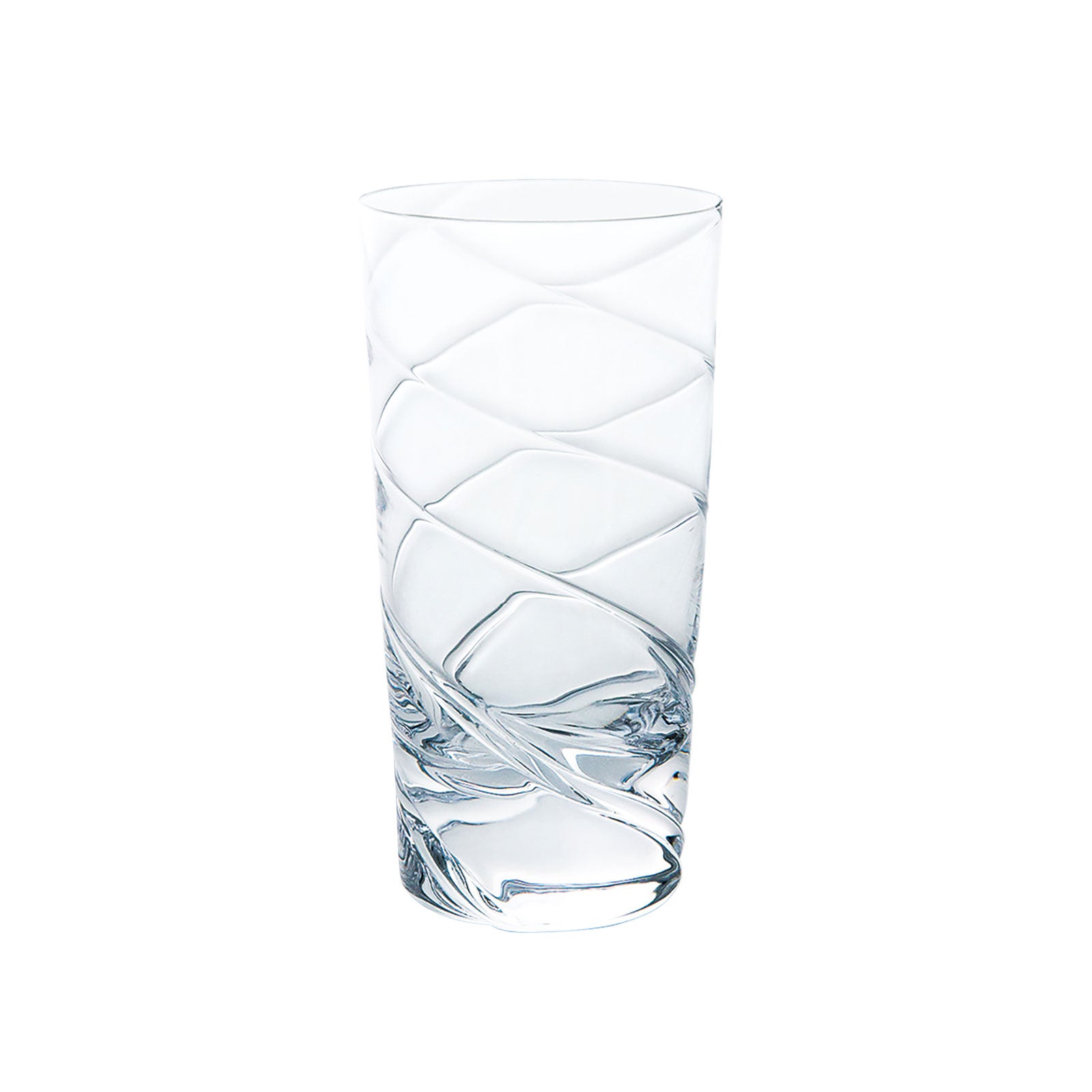 KIRAMEKI (3 LINES), TALL - Clear, 11.8oz