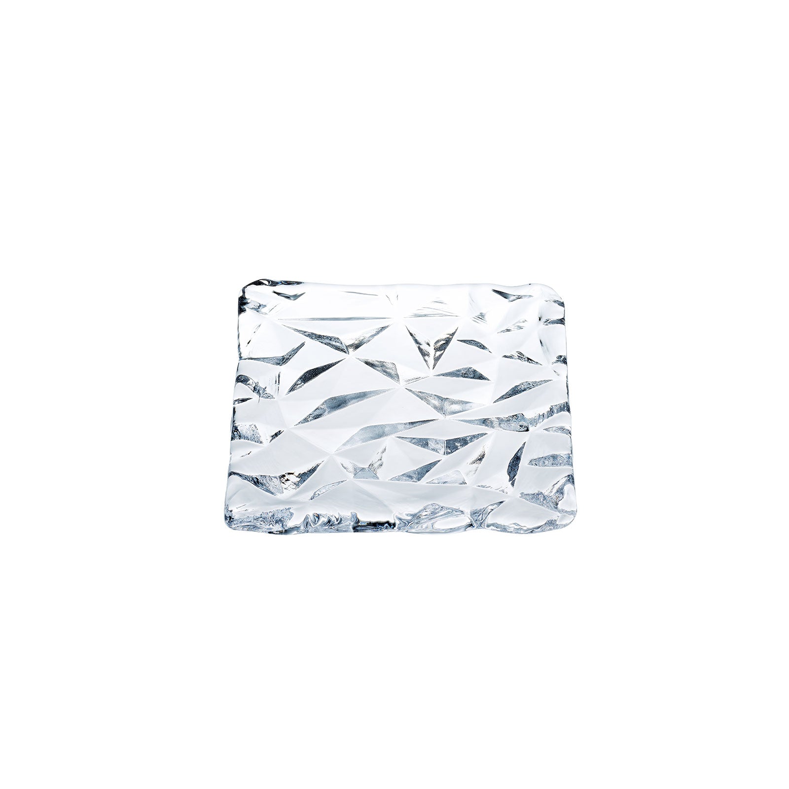 LIMPID PLATE - Square Plate Clear, 5.9 inch