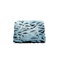 LIMPID PLATE - Square Plate Indigo, 7.1 inch