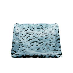 LIMPID PLATE - Square Plate Indigo, 9.4 inch