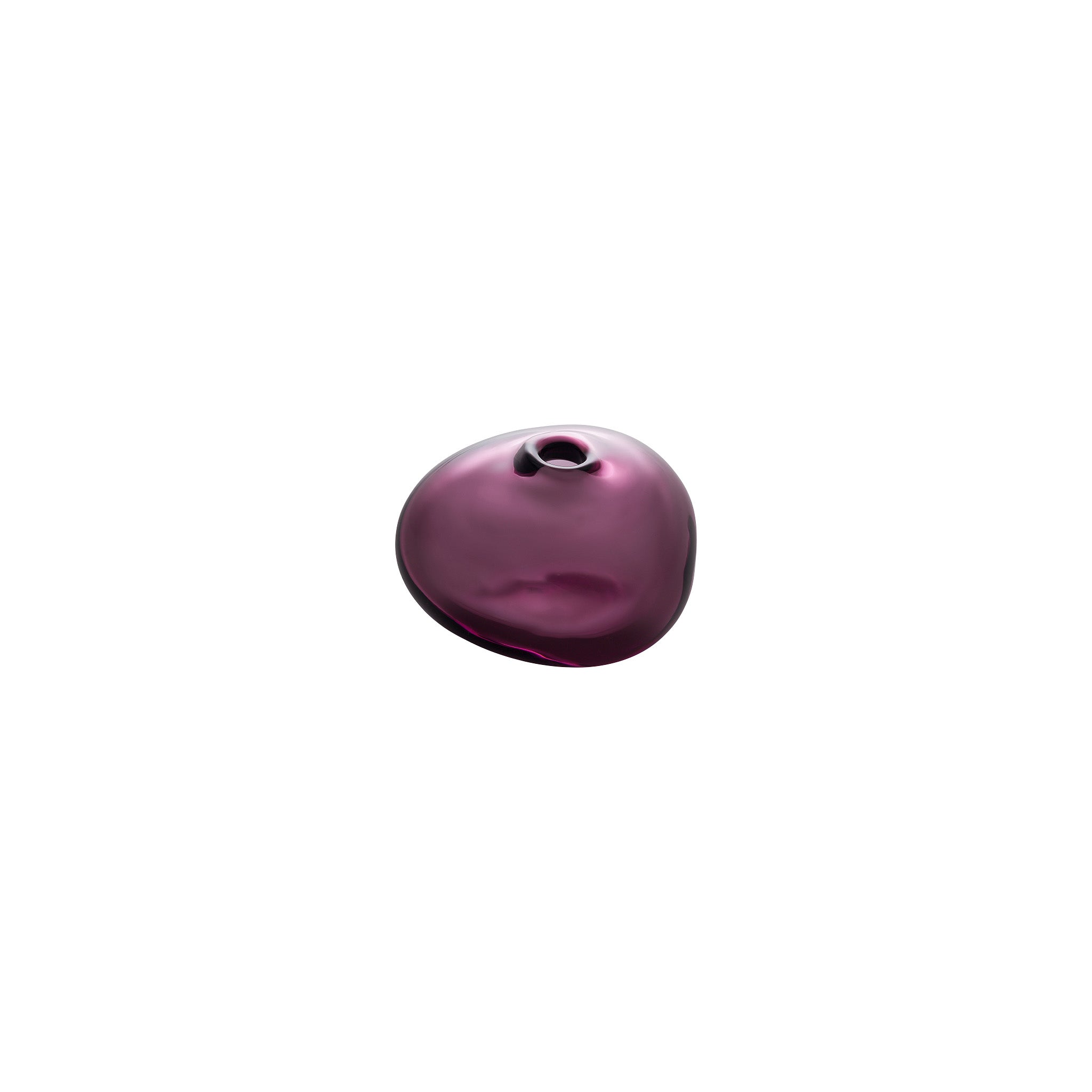 MINI VASE - Riverstone Bud Vase, Wine Red