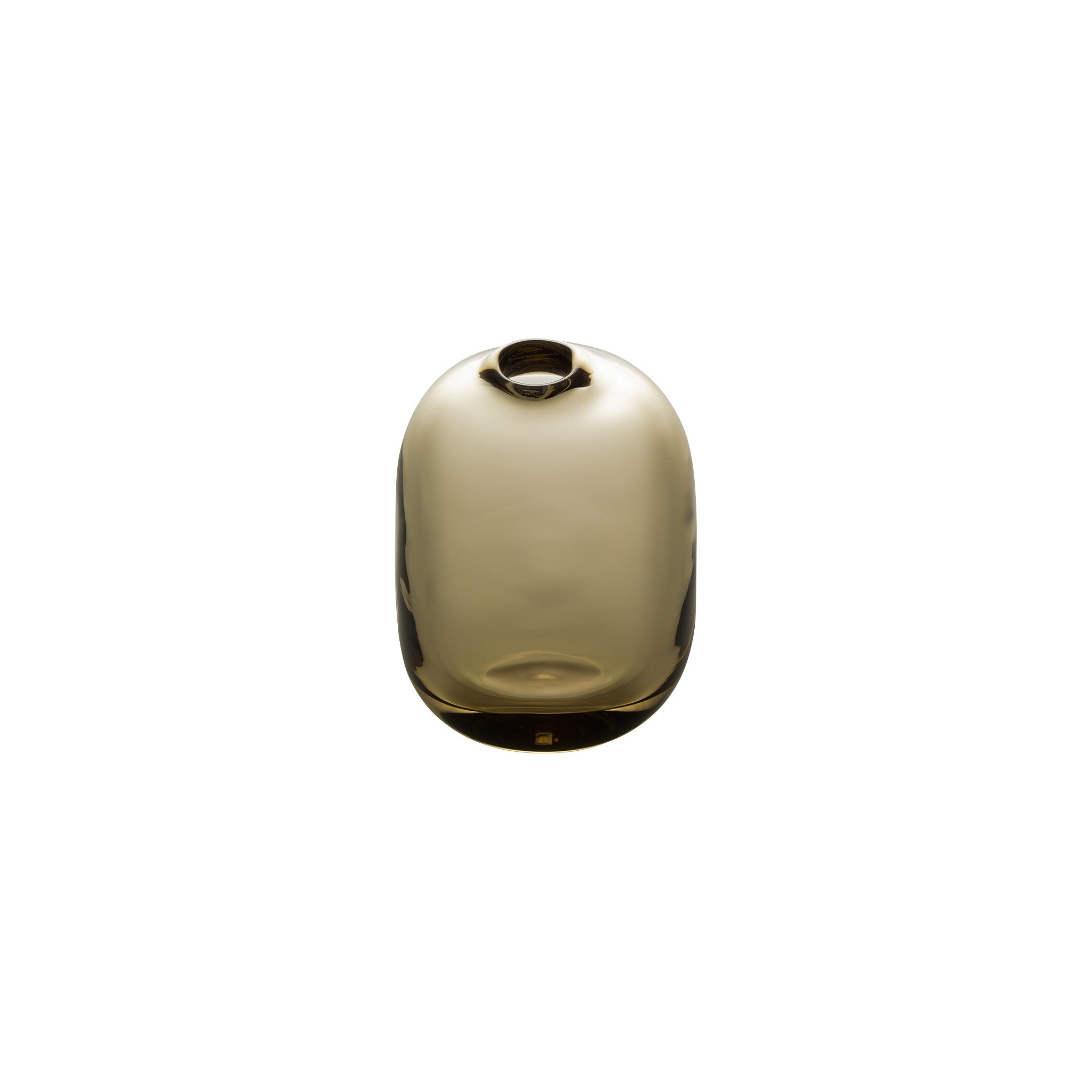 MINI VASE - Tall Rect.Stone Vase, Tan
