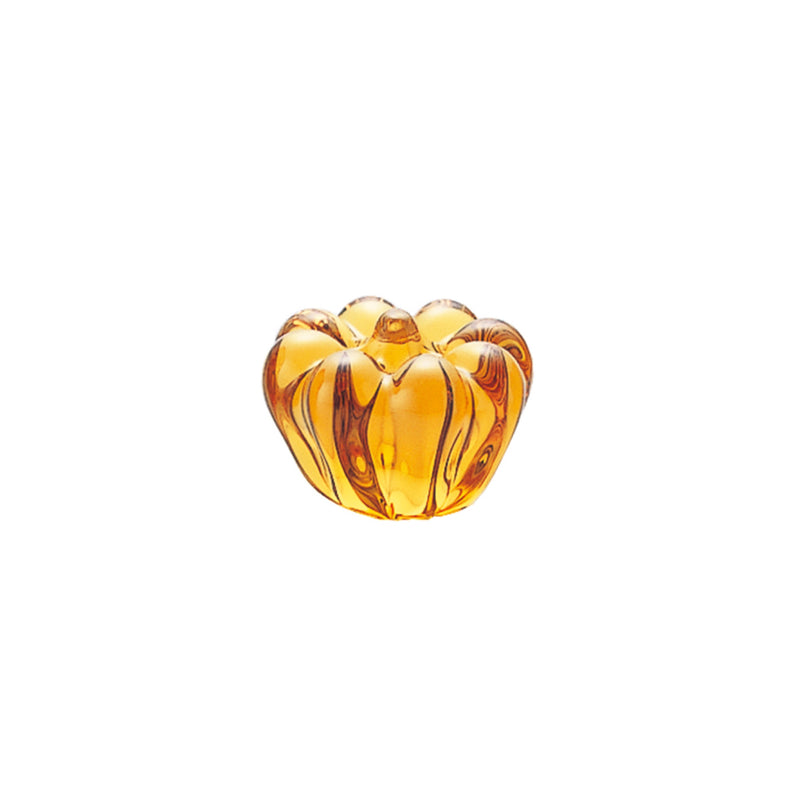 ORNAMENT - Pumpkin Amber, 2.6inch