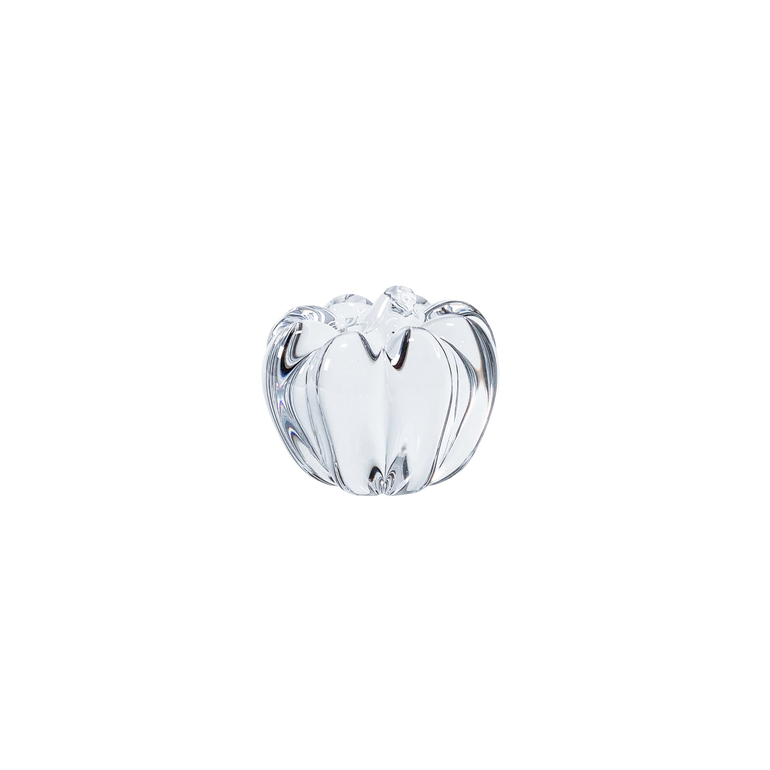 ORNAMENT - Pumpkin Clear, 2.6inch