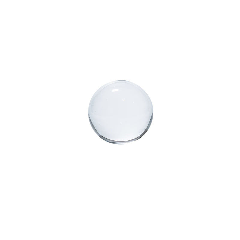 PAPER WEIGHT - Ball Clear, 2.4inch