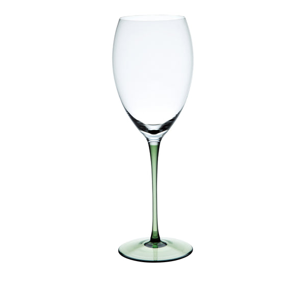 RISICARE - Wine Glass Forest Green, 15.9oz