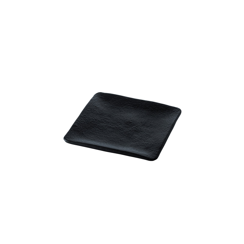 SUKIYA - Square Plate Matte Black, 7.1inch