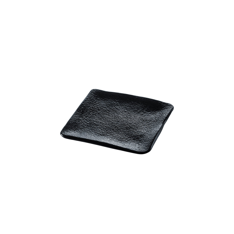 SUKIYA - Square Plate Black, 7.1inch