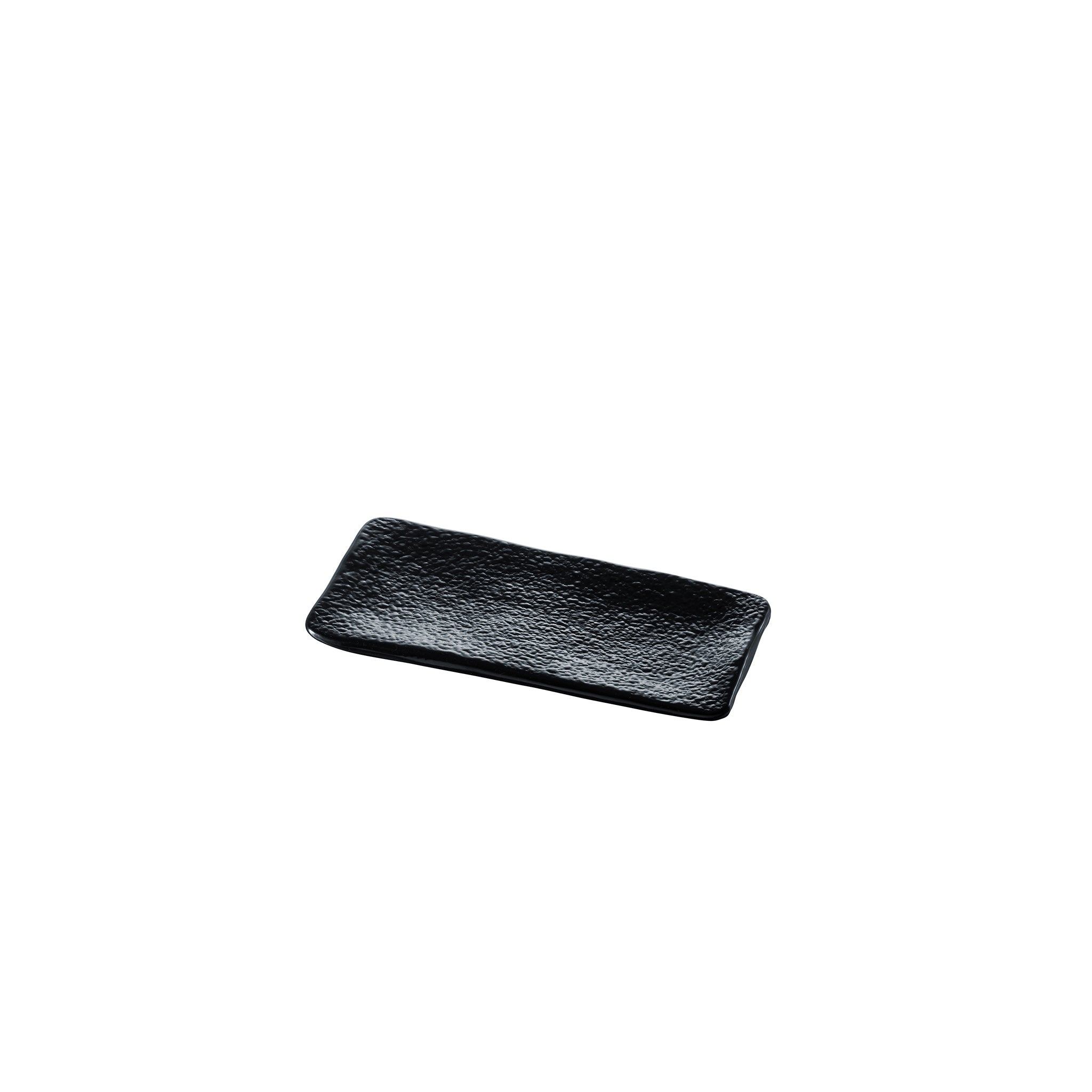 SUKIYA - Rectangular Plate Black, 7.1inch
