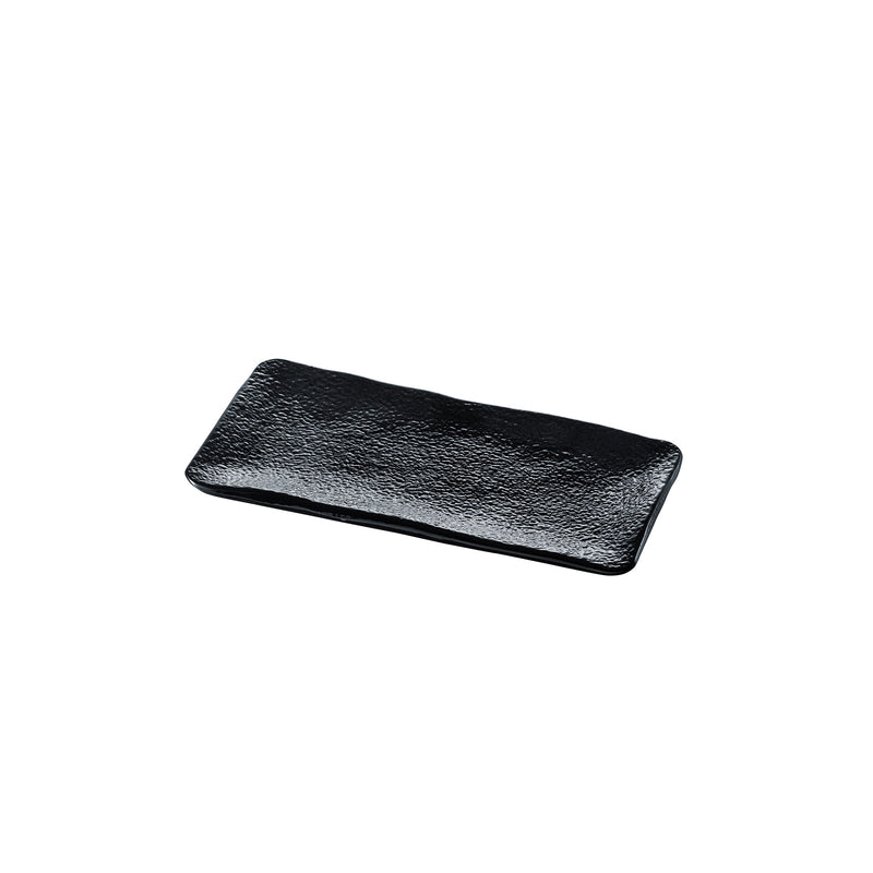 SUKIYA - Rectangular Plate Black, 9.4inch