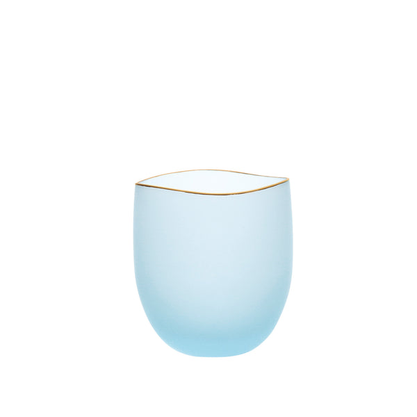 SAKI - Bowl Blue Frosted, 2.0inch