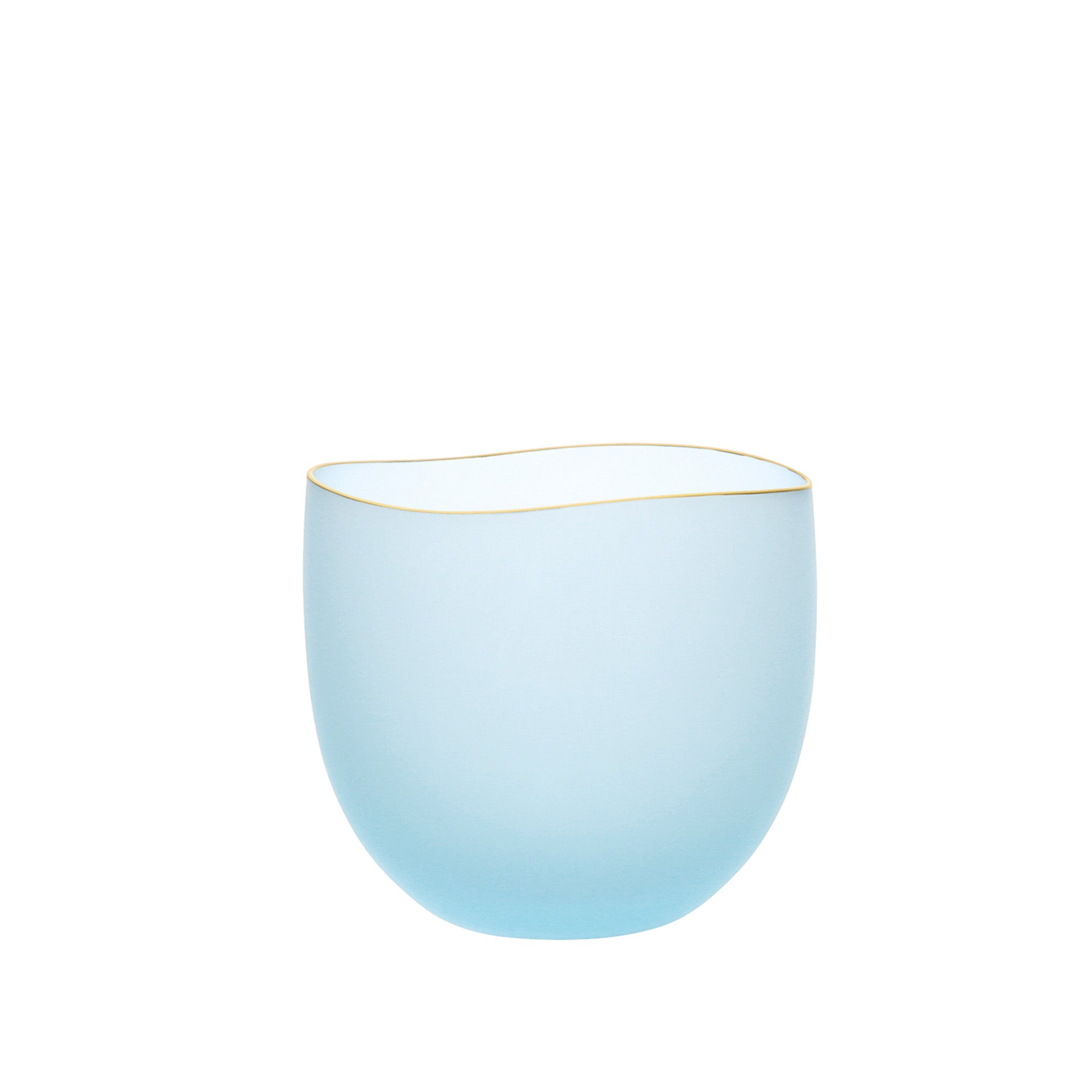SAKI - Bowl Blue Frosted, 2.6inch