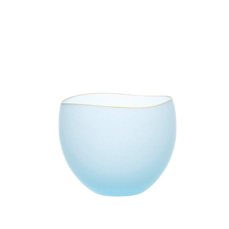 SAKI - Bowl Blue Frosted, 3.0inch