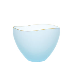 SAKI - Bowl Blue Frosted, 3.7inch