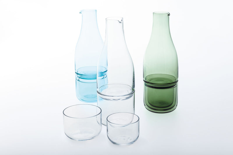 SUKEBOTTLE - Sake Bottle Clear, 14.2oz